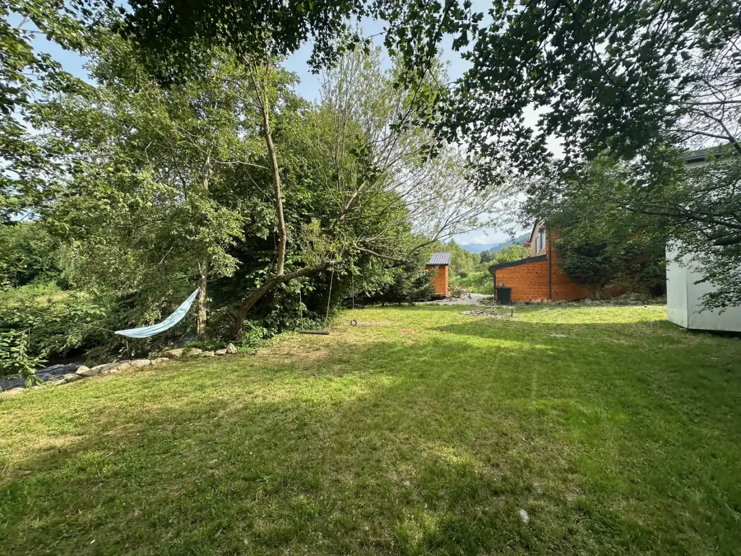 The meadow and cabins at the Advent Center at Berivoi.